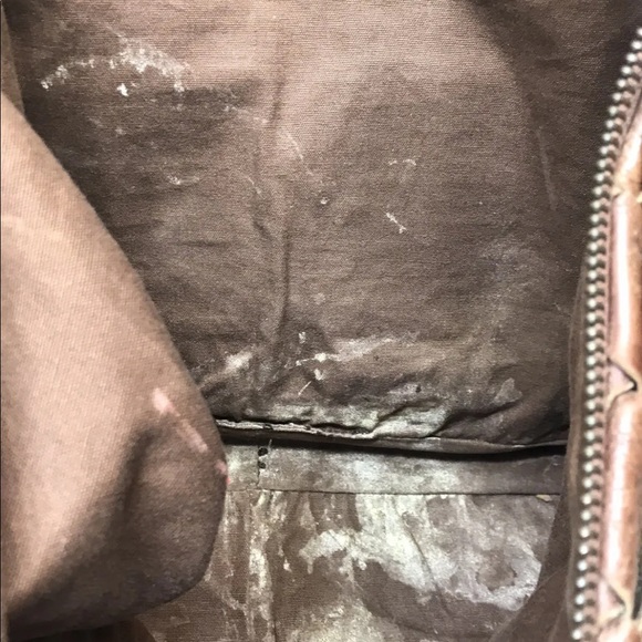 VTG Rabeanco Women’s Large Tan Leather Satchel Shoulder bag Italy - Picture 6 of 13